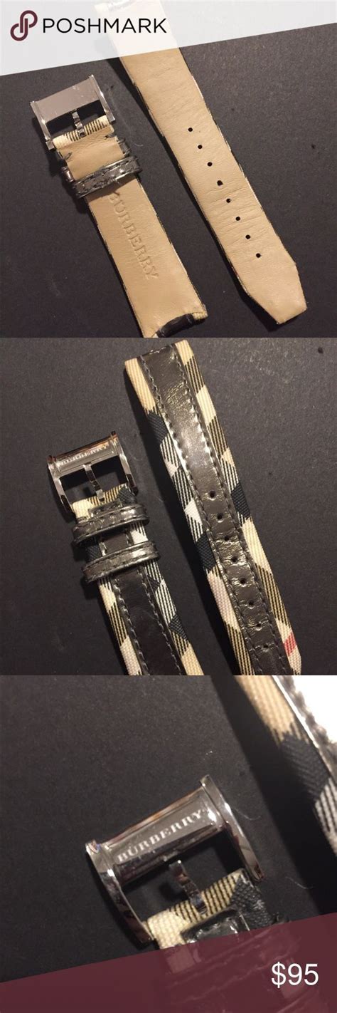 burberry watch band adjustment|original Burberry watch straps.